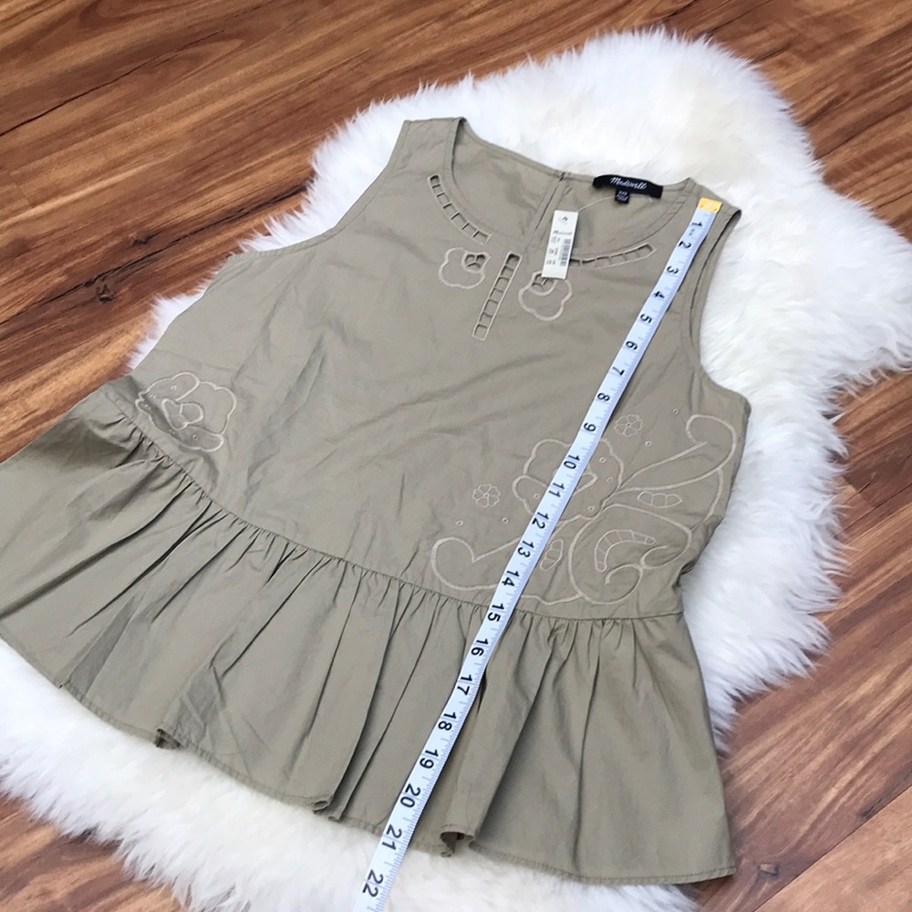 Madewell peplum top - Picture 5 of 7